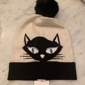 Kate Spade Cool Cat Beanie 